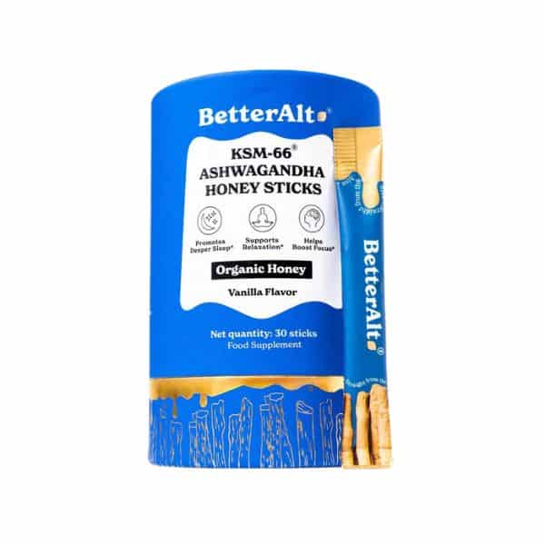 BetterAlt Ashwaganda Honey Sticks - 30ct