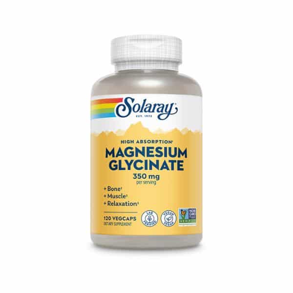 Solaray Magnesium Glycinate - 120ct