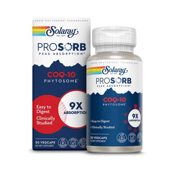 Solaray Prosorb CoQ-10 - 30ct