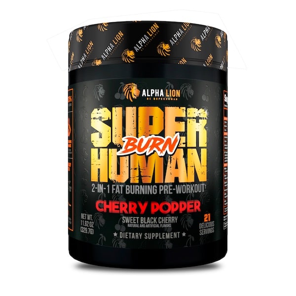 Alpha Lion Superhuman Burn Non-Stim - 21serv
