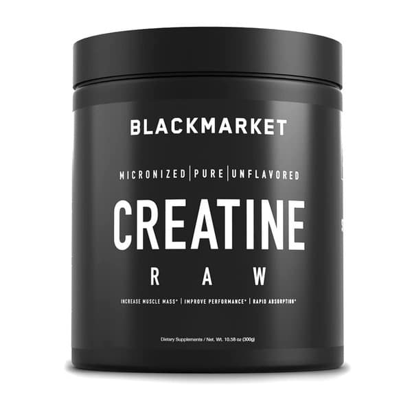 BlackMarket Labs Raw Creatine - 60serv