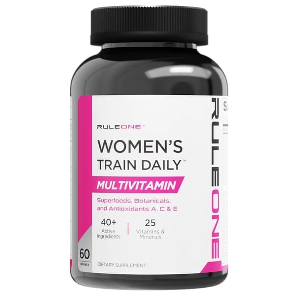 Rule One Women's Train Daily Multivitamin - 60ct