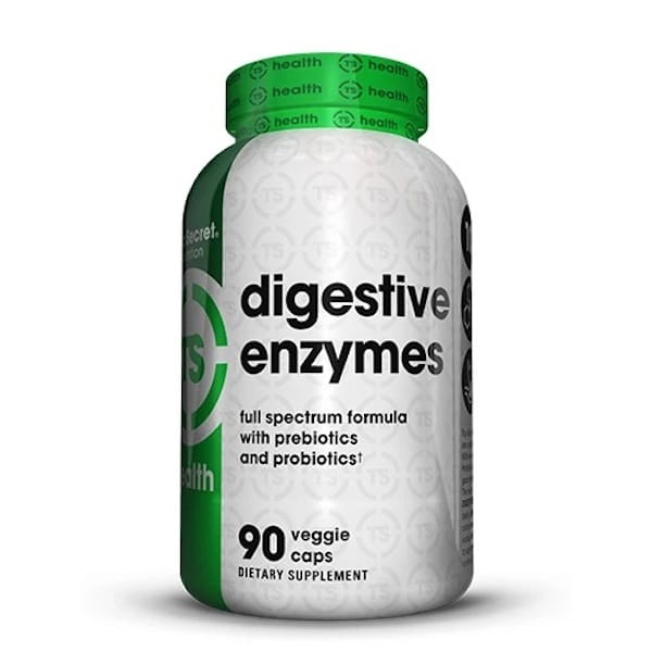 Top Secret Nutrition Digestive Enzymes Pre & Probiotics - 90ct