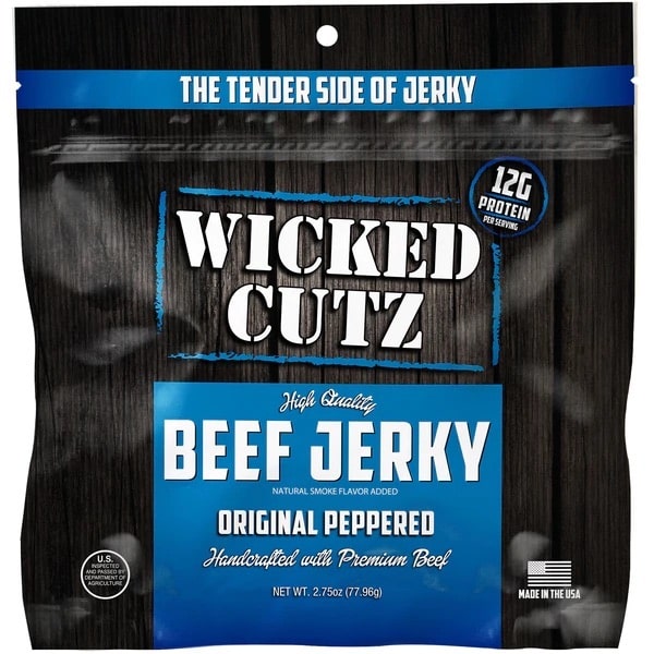 Wicked Cutz Beef Jerky Chips - 1.25oz
