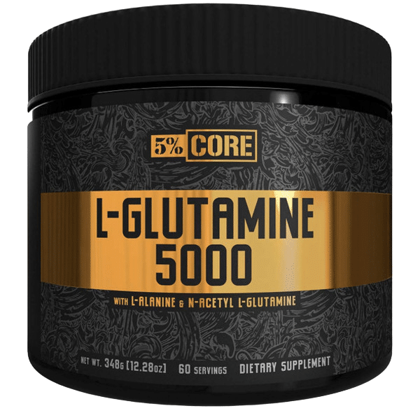 5% Nutrition L-Glutamine 5000mg - 60serv