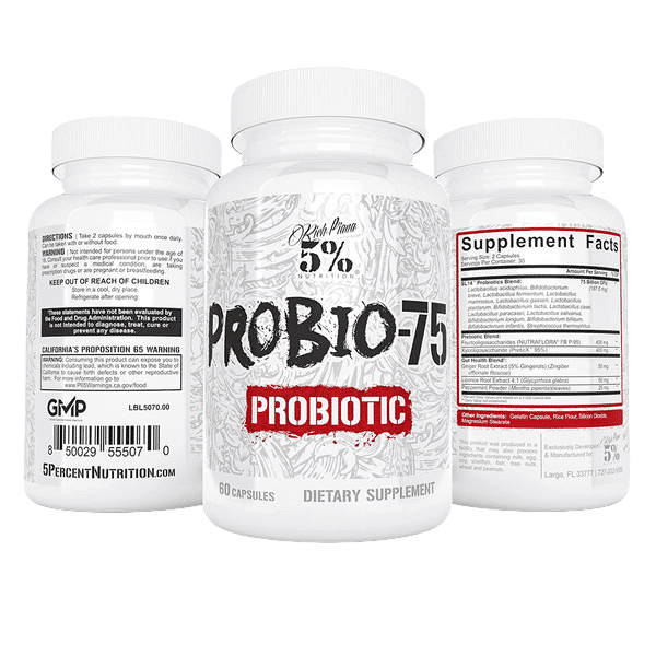 5% Nutrition Probio-75 - 60ct