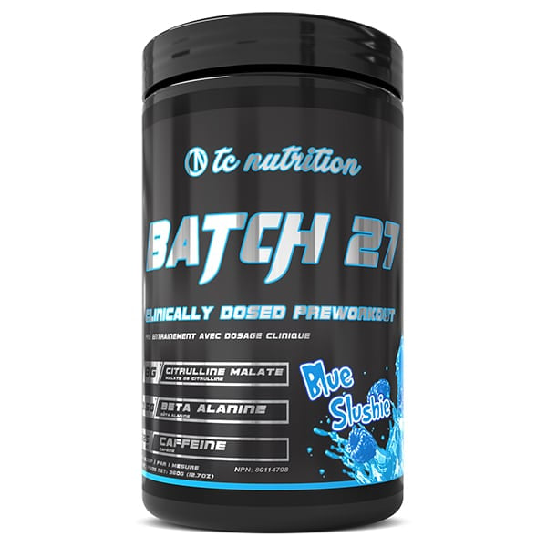 TC Nutrition Batch 27 Pre Workout - 20serv