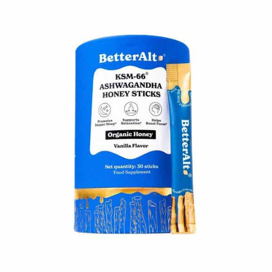 BetterAlt Ashwaganda Honey Sticks - 30ct