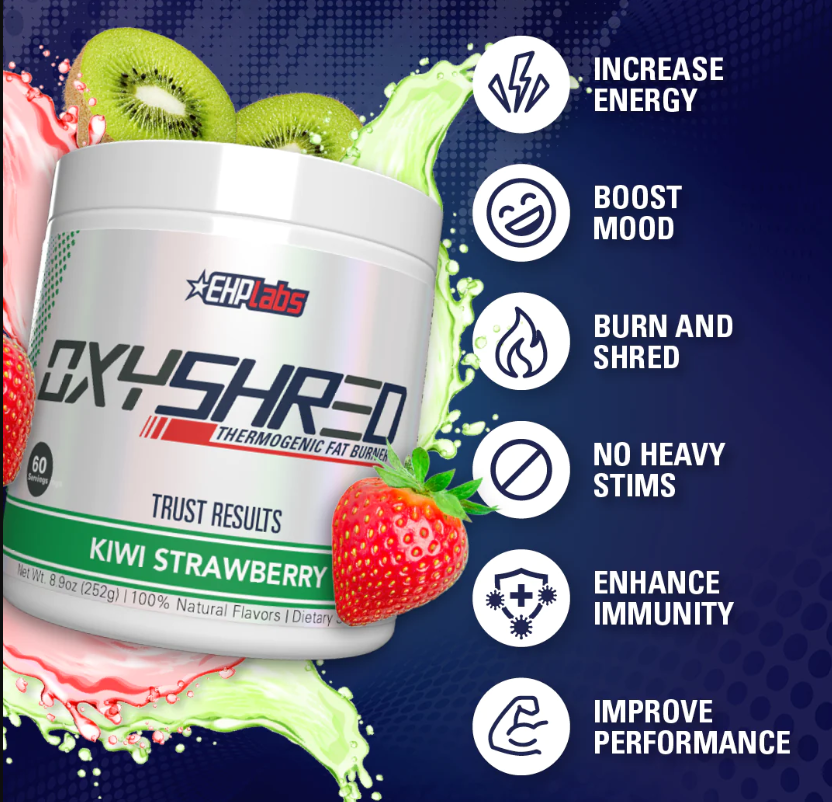 OxyShred Thermogenic Fat Burner 60 serv