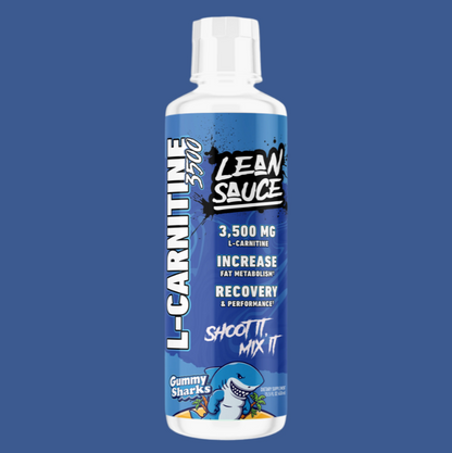 PUMP SAUCE™️Lean Sauce: L-Carnitine Liquid 3500mg 31 Servings