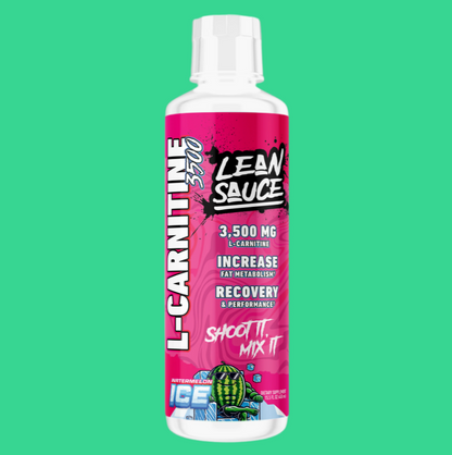 PUMP SAUCE™️Lean Sauce: L-Carnitine Liquid 3500mg 31 Servings