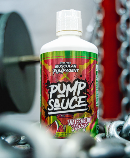 PUMP SAUCE™️ Liquid Glycerol Stim Free Pre-Workout 16/32 Servings