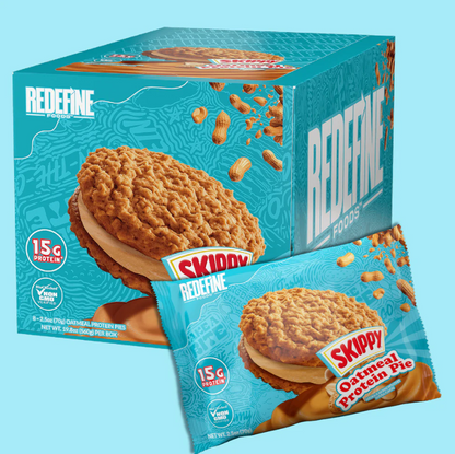 Skippy Peanut Butter Oatmeal Protein Pie 8pk