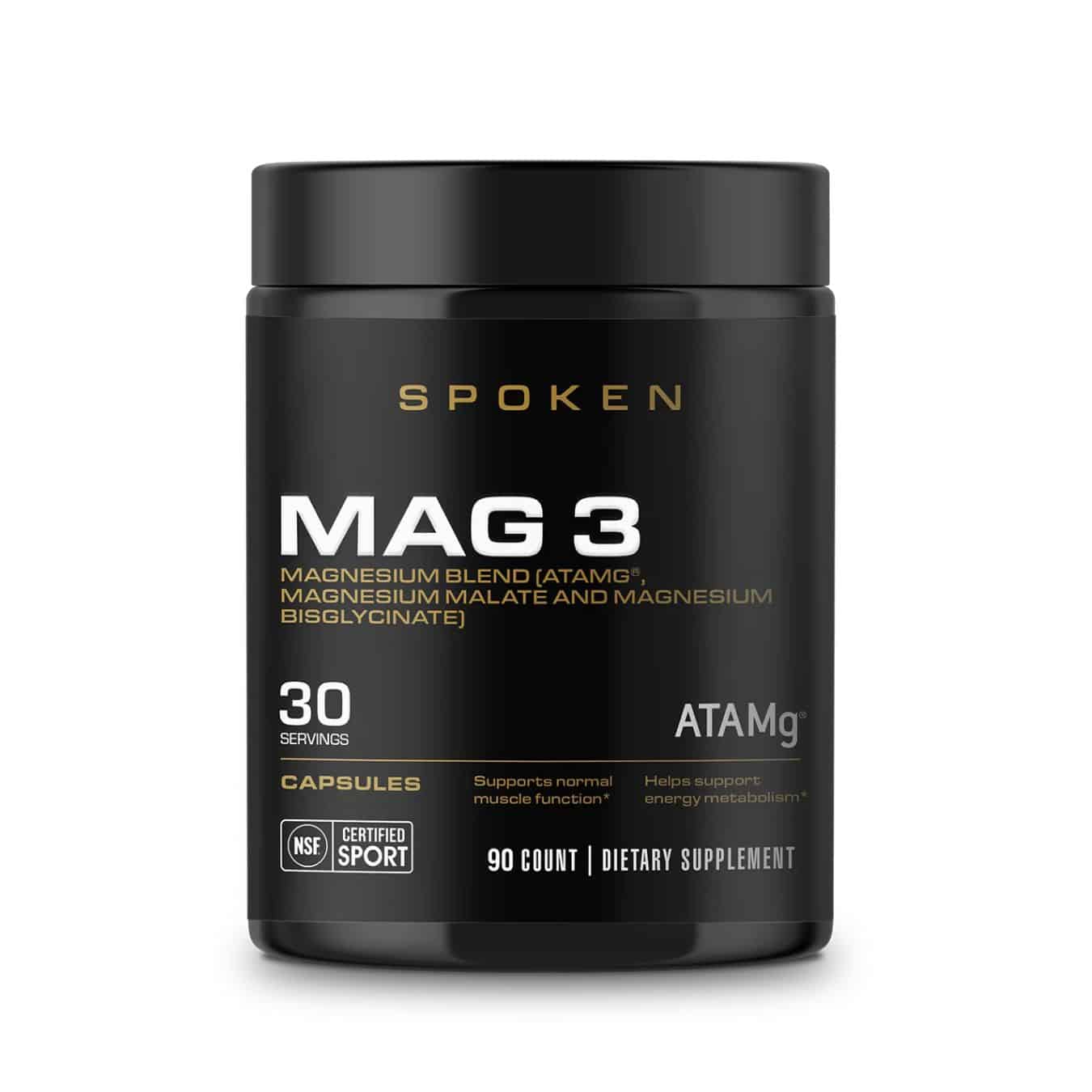 Spoken Nutrition Mag 3  - 90ct