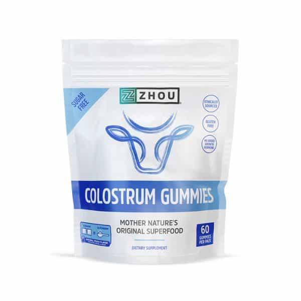 ZHOU Colostrum Gummies - 60ct