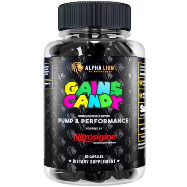 Alpha Lion Gains Candy Nitrosigine - 63ct