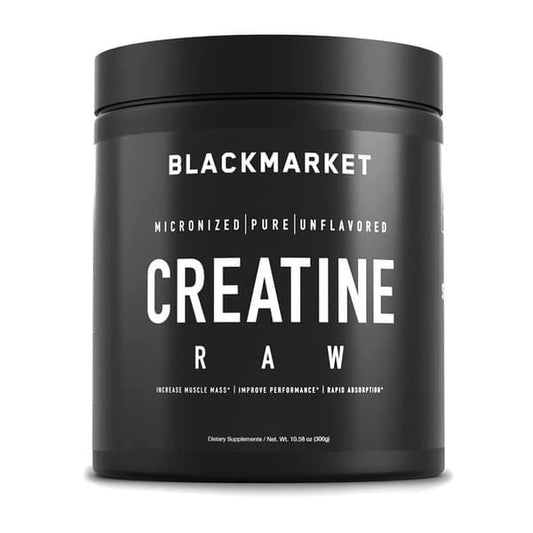 BlackMarket Labs Raw Creatine - 60serv