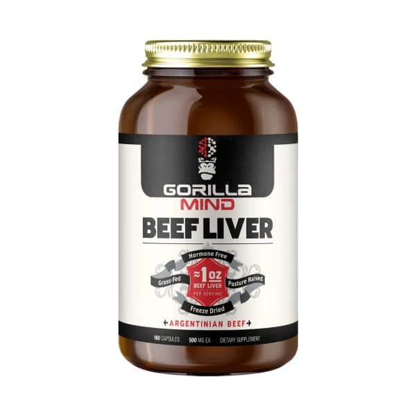 Gorilla Mind Beef Liver - 30serv