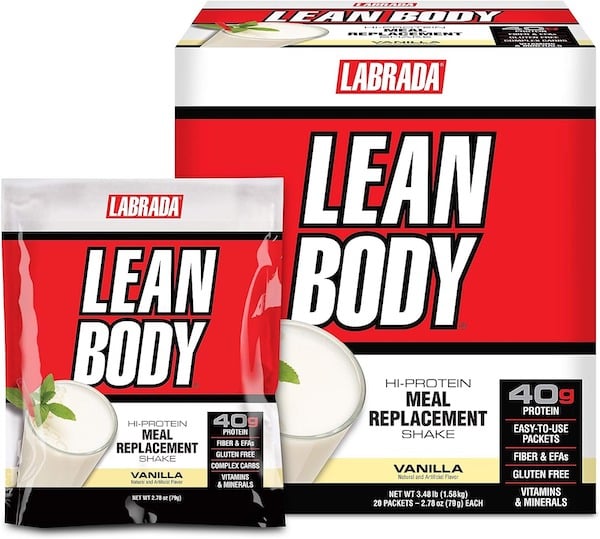 Labrada Lean Body Protein Shake Packets - 20ct