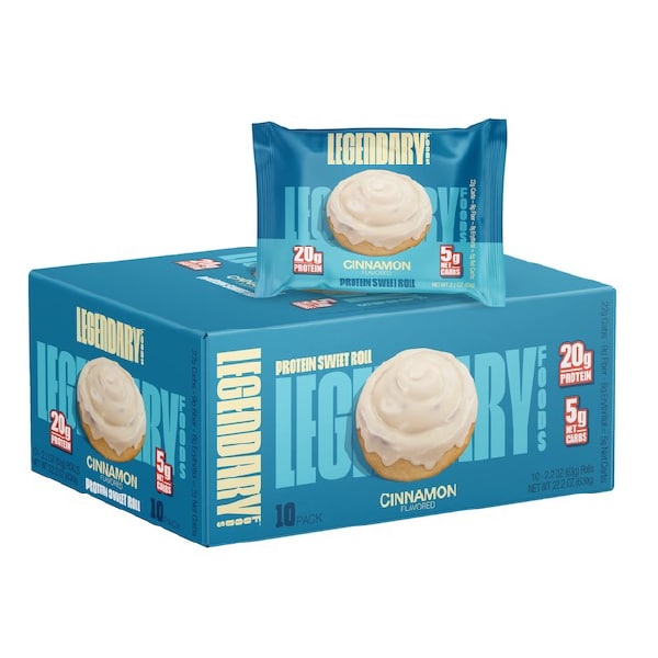 Legendary Foods Protein Sweet Roll - 8ct Caddie