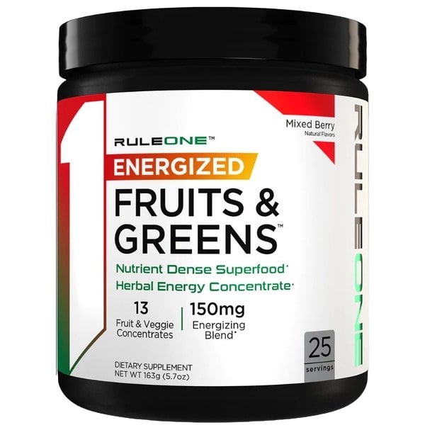 Rule One Energized Fruits & Greens - 25serv