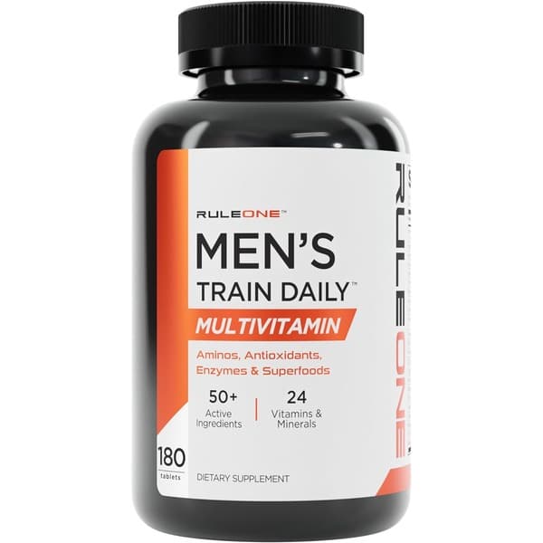 Rule One Men's Train Daily Multivitamin - 90ct