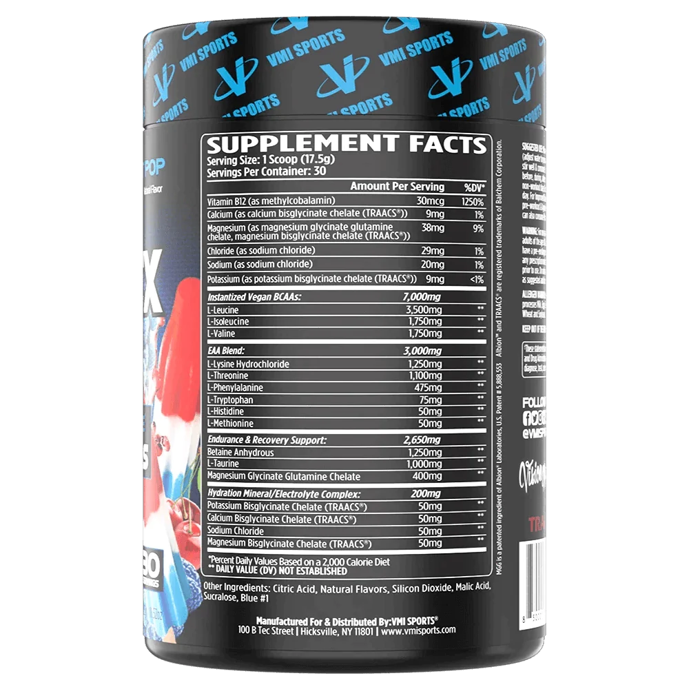 Aminogex Ultra EAA + Hydration - Supp Facts