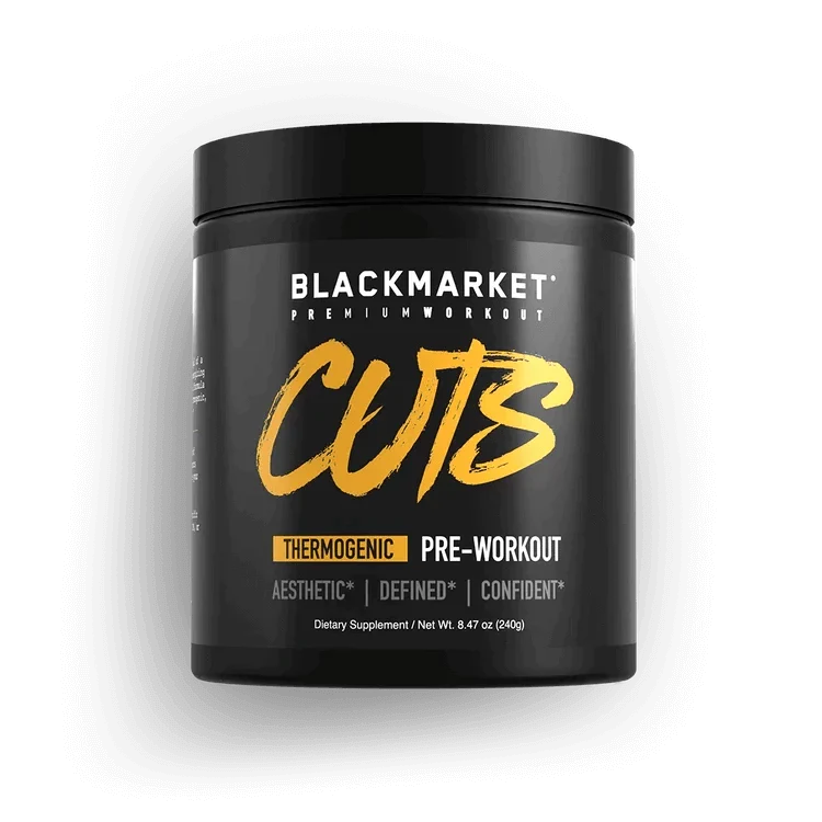 Get Black Market Cuts Pre Workout - The Supplement Shark