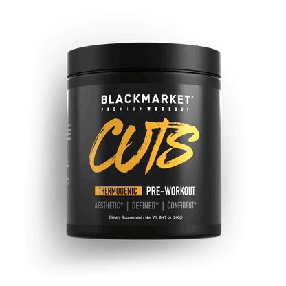 Get Black Market Cuts Pre Workout - The Supplement Shark