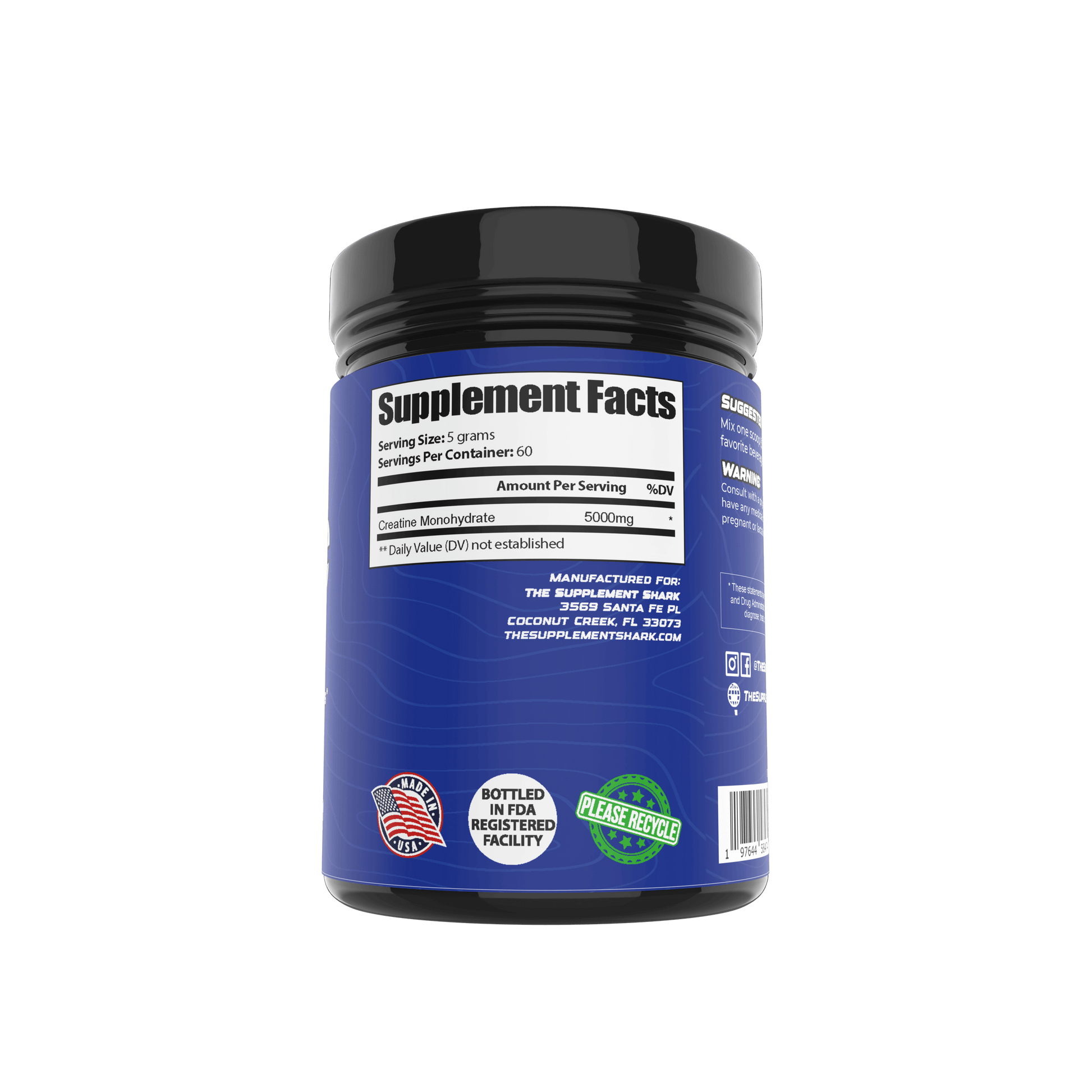 Deep C Creatine Monohydrate 300g SFP