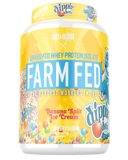 FARM FED Grass Fed Whey - Dippin' Dots Banana Split