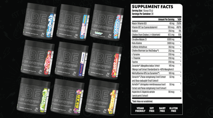 ABE - Ultimate Pre Workout - Supp Facts