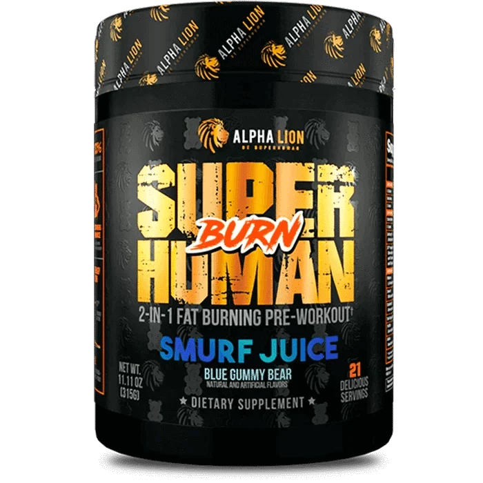 Alpha Lion Superhuman Burn - Smurf Juice