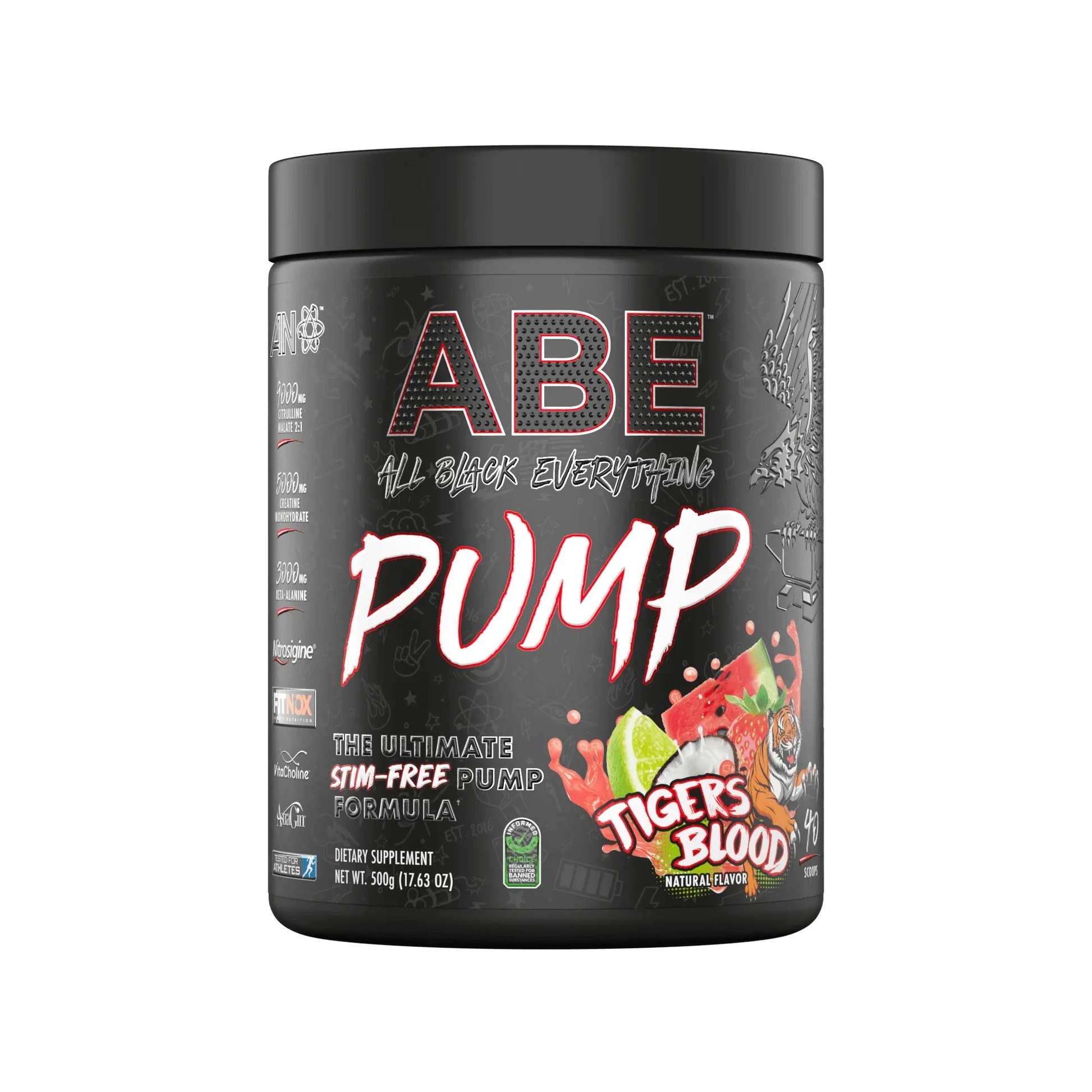 ABE Pump - Non-Stim Pre-Workout