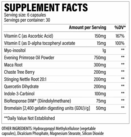 Revive MD Women's Health Formula - Supp Facts