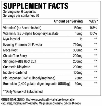 Revive MD Women's Health Formula - Supp Facts