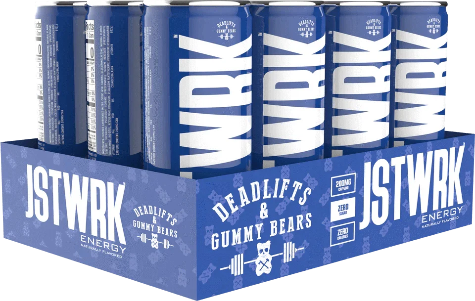 JST WRK Energy RTD - Deadlift and Gummy Bears