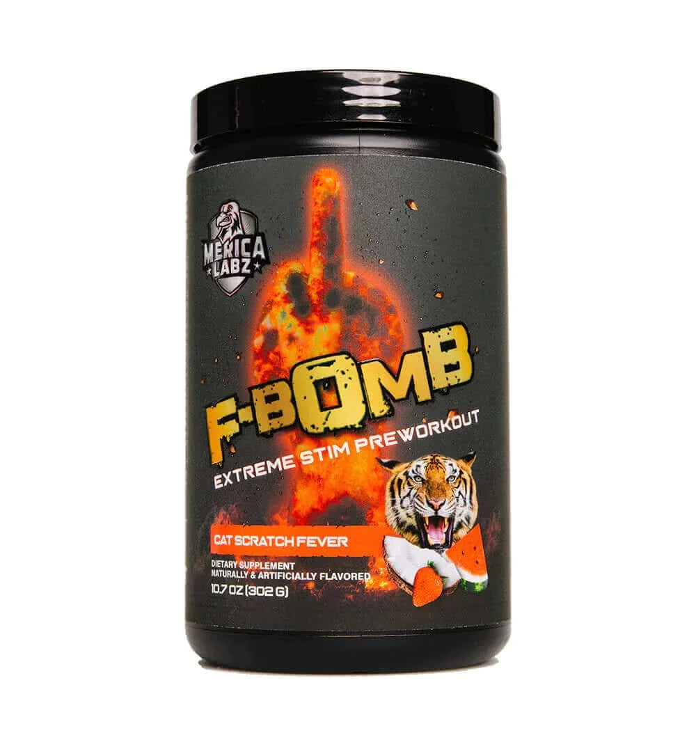 F BOMB HIGH STIM PREWORKOUT - Cat Scratch Fever