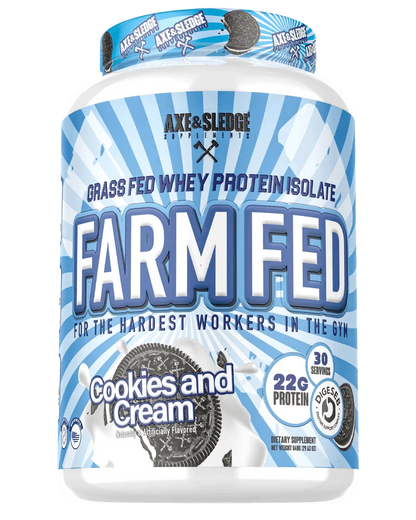 FARM FED Grass Fed Whey - Cookies and Cream