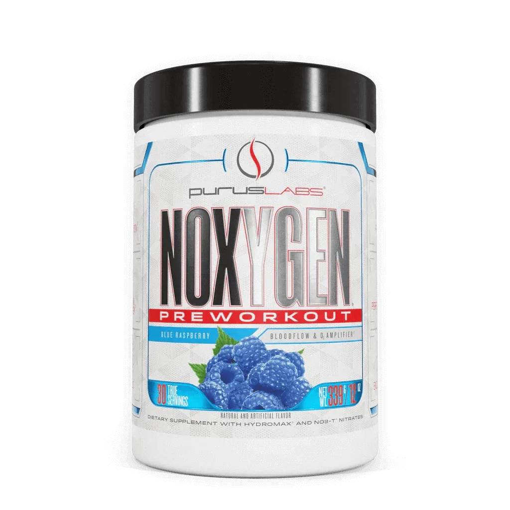 Purus Labs Noxygen Preworkout - Blue Raspberry