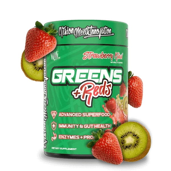 VMI Sports Greens + Reds - Strawberry Kiwi