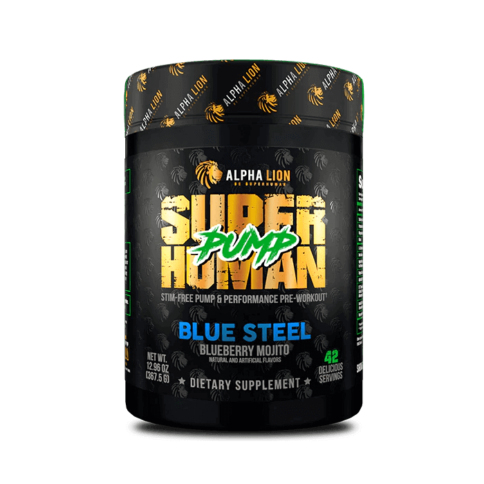 Alpha Lion Superhuman Pump - Blue Steel