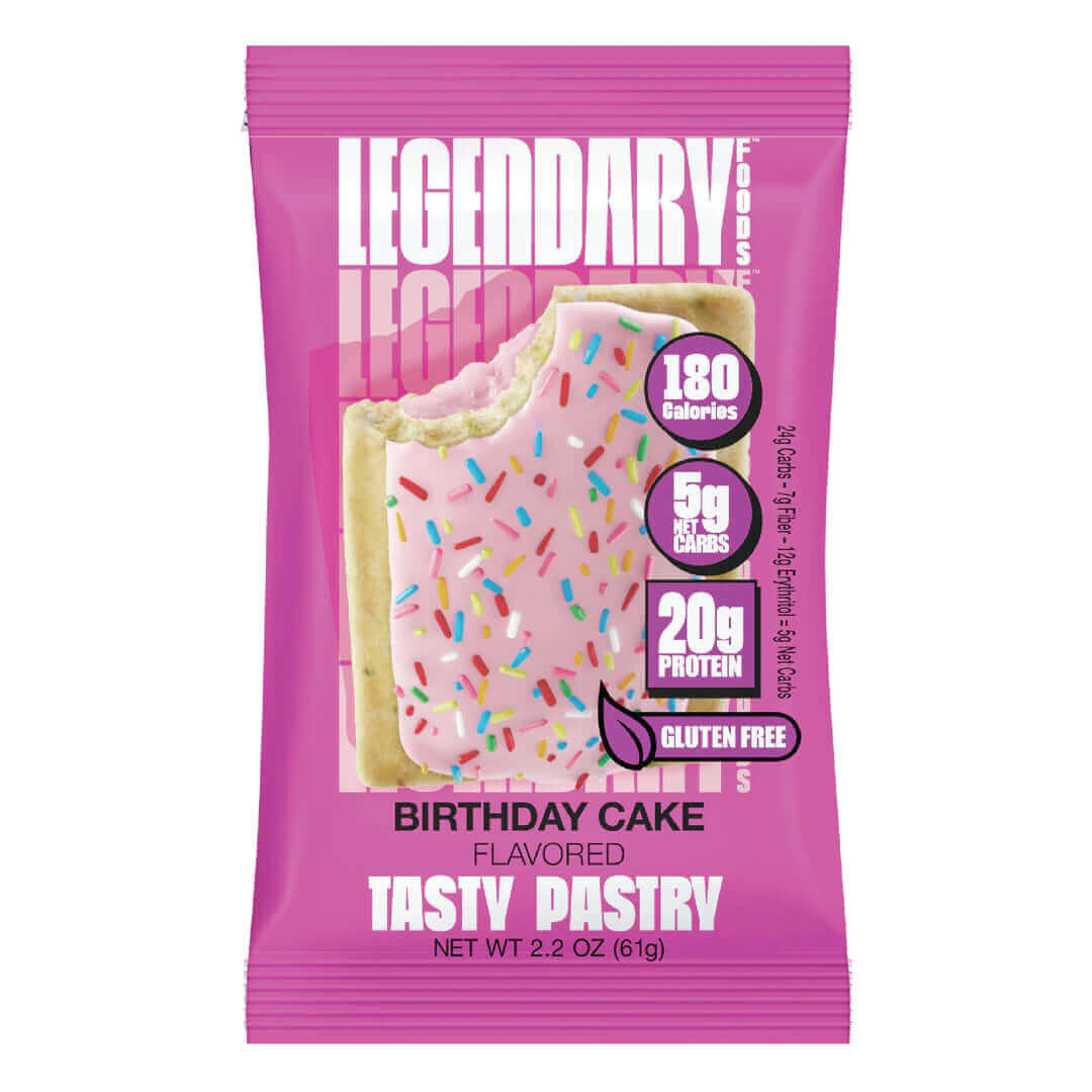 Legendary Foods Tasty Pastry - Birthday Cake