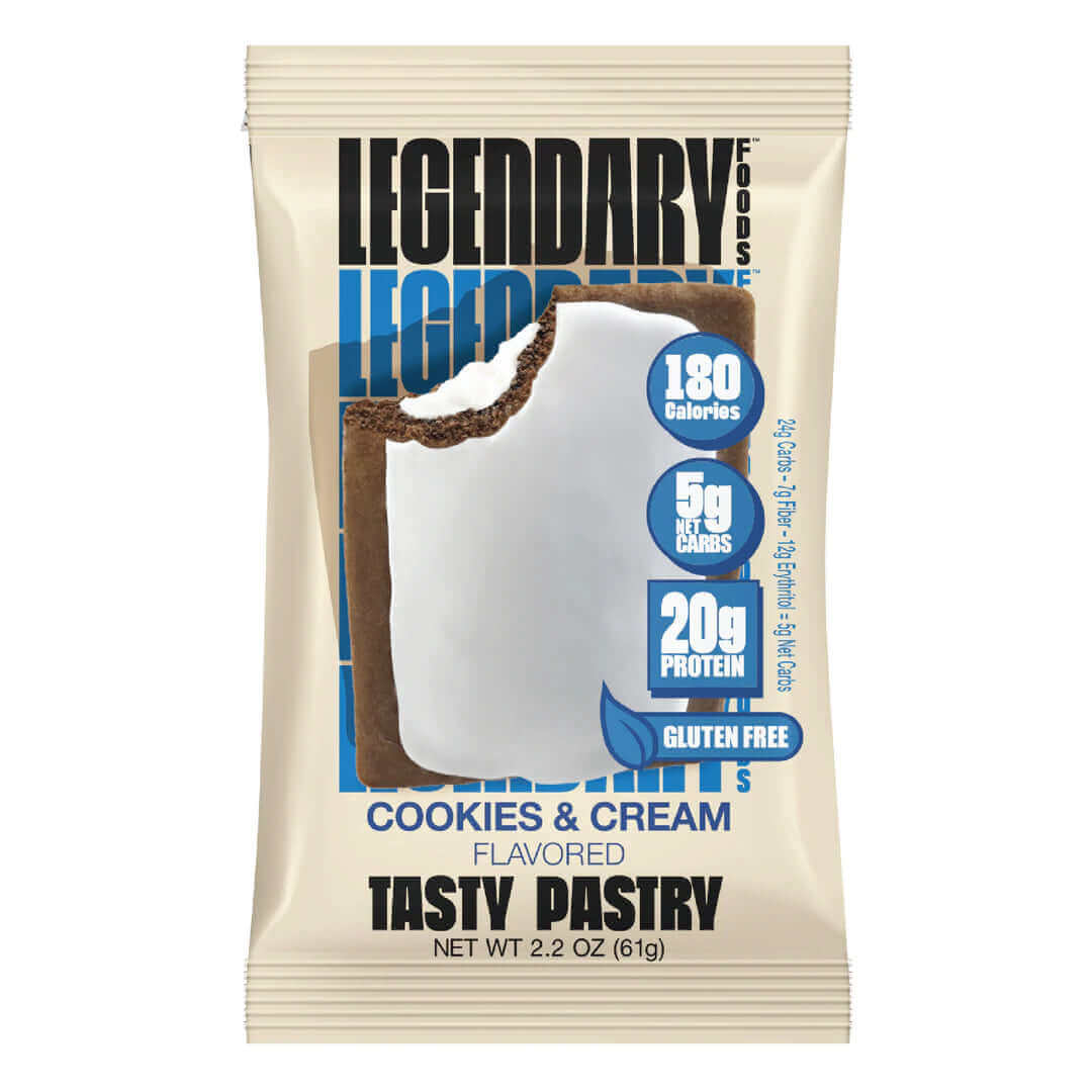 Legendary Foods Tasty Pastry - Cookies & Cream