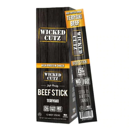 Wicked Cutz Beef Stick - Teriyaki