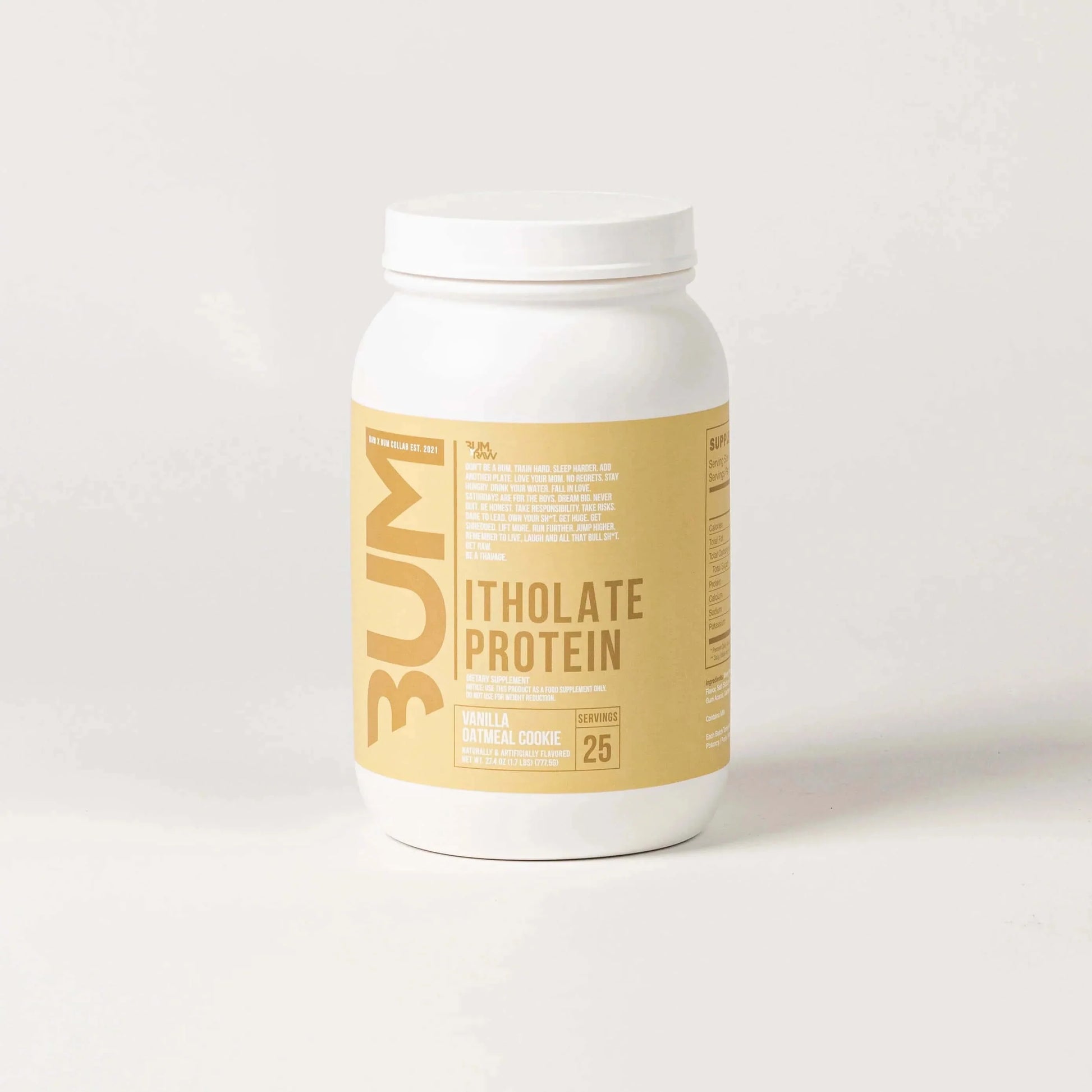 CBUM Itholate Protein - Vanilla Oatmeal Cookie