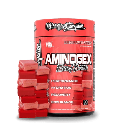 Aminogex Ultra EAA + Hydration - Red Fruit Candy