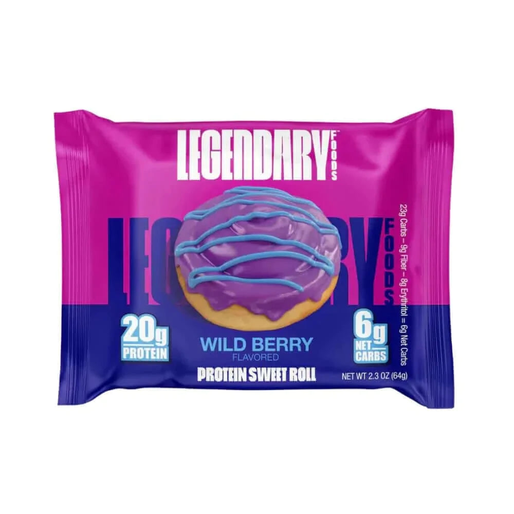 Legendary Foods Protein Sweet Roll - Wild Berry